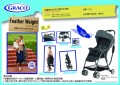 Graco - 「Feather Weight」平躺型輕量單向嬰兒車 - 酷樂黑